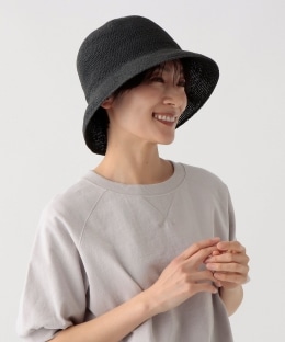 細編みバケットハット