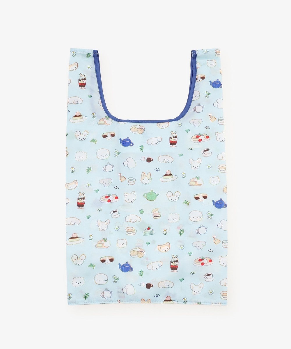 【オープニング大セール】 ポケッタブルバッグ/総柄/てらおかなつみ | アフタヌーンティー Bag