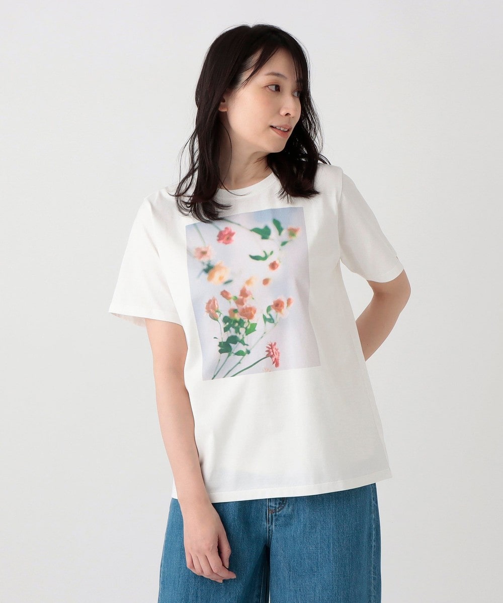 Tシャツ・カットソー フォトTシャツ/FLOWER2