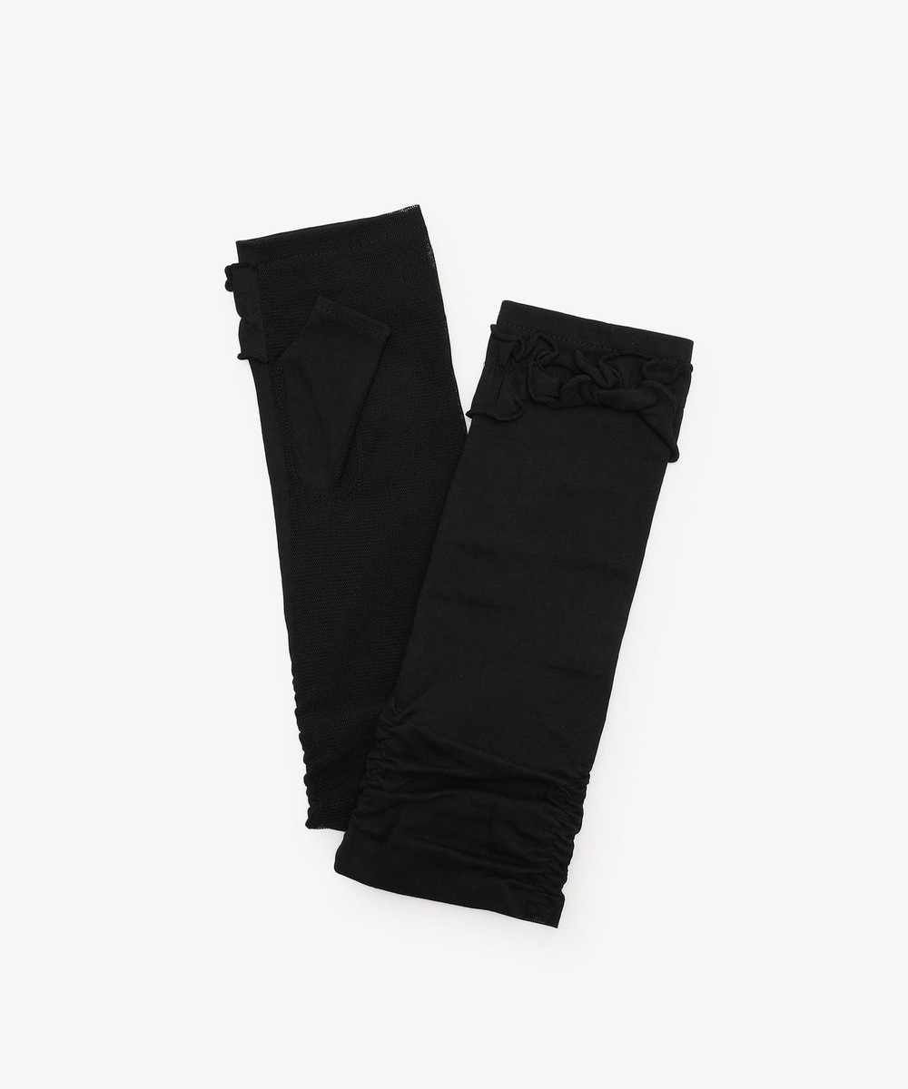 グローブ・手袋 コットンメローフリル UVアームカバー/ショート