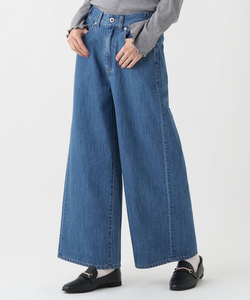 パンツ・スカート オーガビッツデニムワイドパンツ