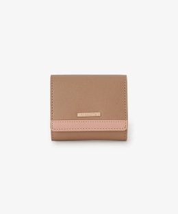 ミニ財布 シンプル配色