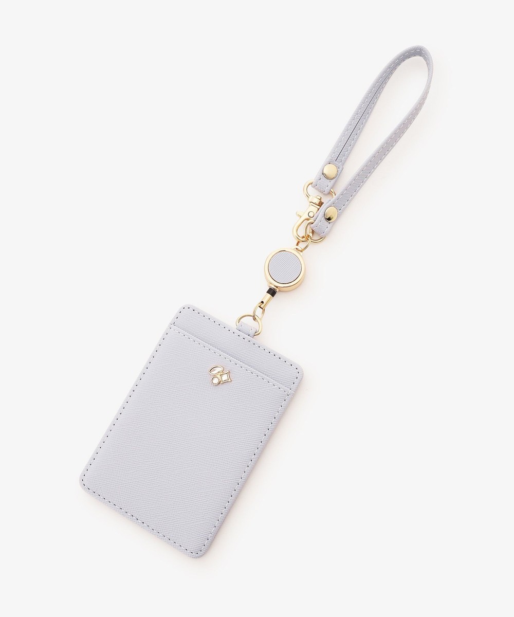 シンプルビジューコードリール付きパスケース | アフタヌーンティー