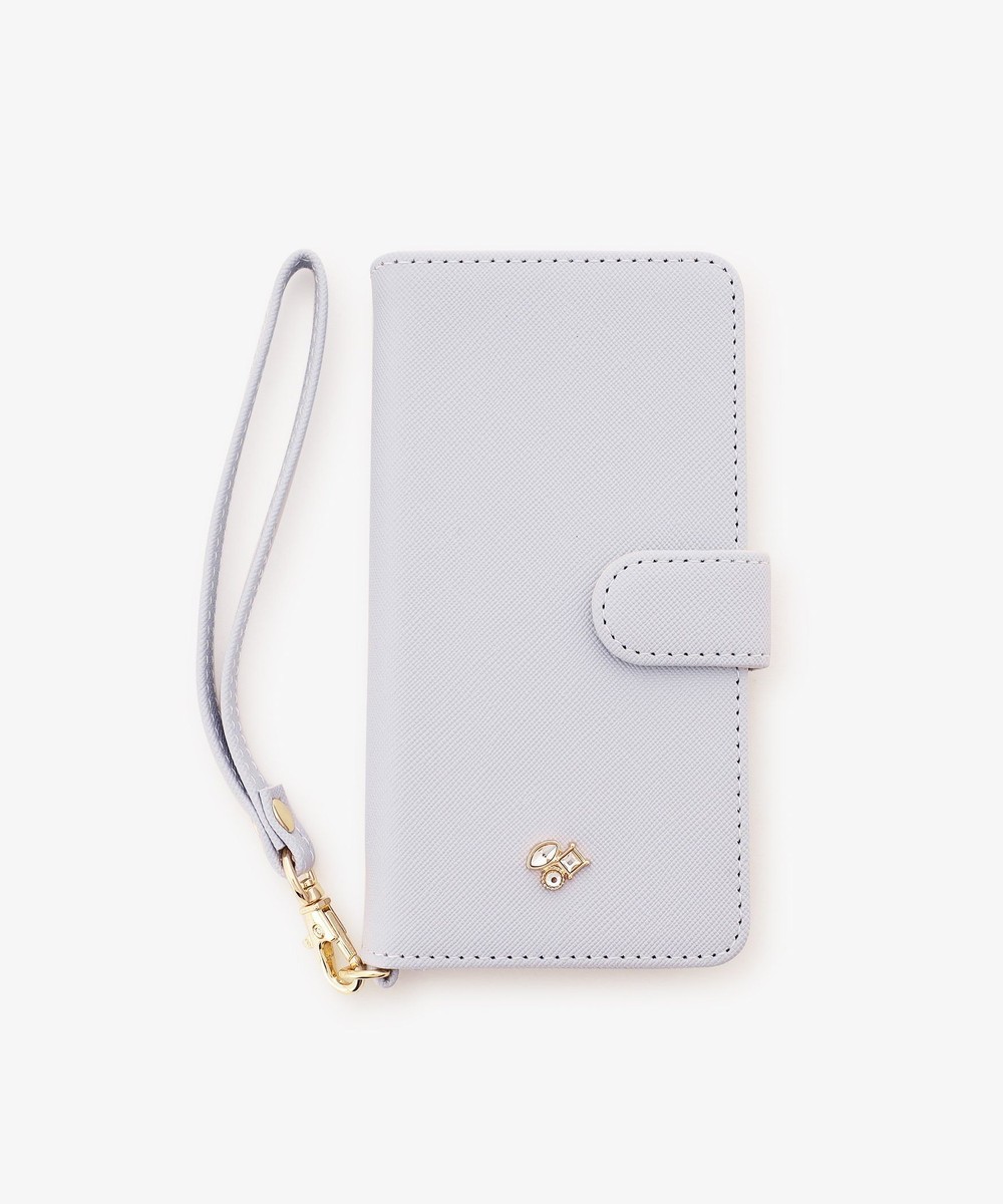 シンプルビジューブック型iPhone8/7/SE3・2ケース | アフタヌーン