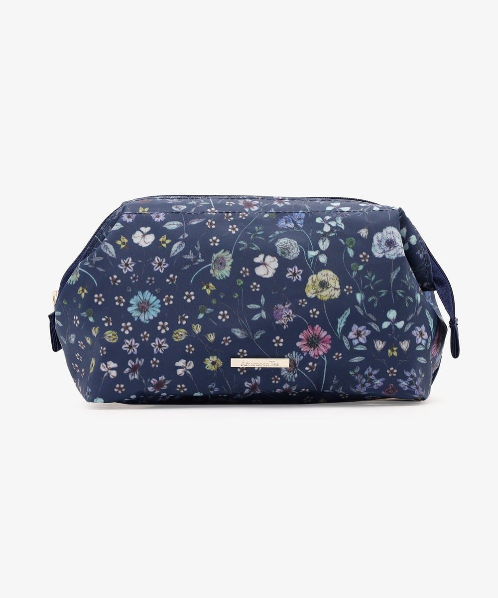 ポーチ・ティッシュポーチ・巾着 ワイヤーポーチ/リバティプリント