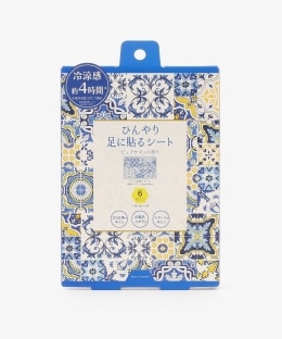 足ひんやりシート6枚入り
