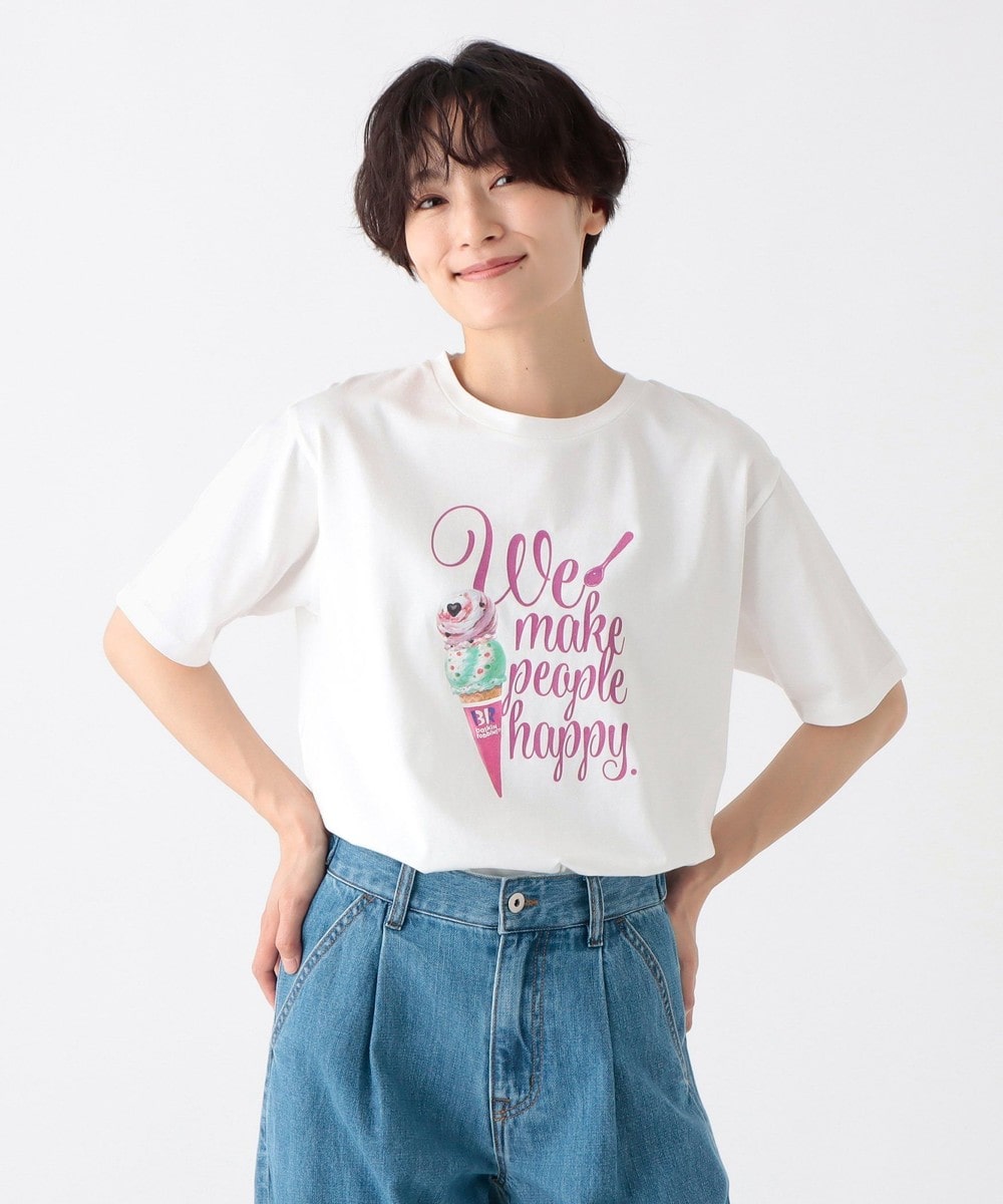 Tシャツ・カットソー プリントTシャツ/サーティワン アイスクリーム