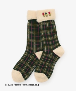 ルームソックス/PEANUTS/Afternoon Tea Original Tartans