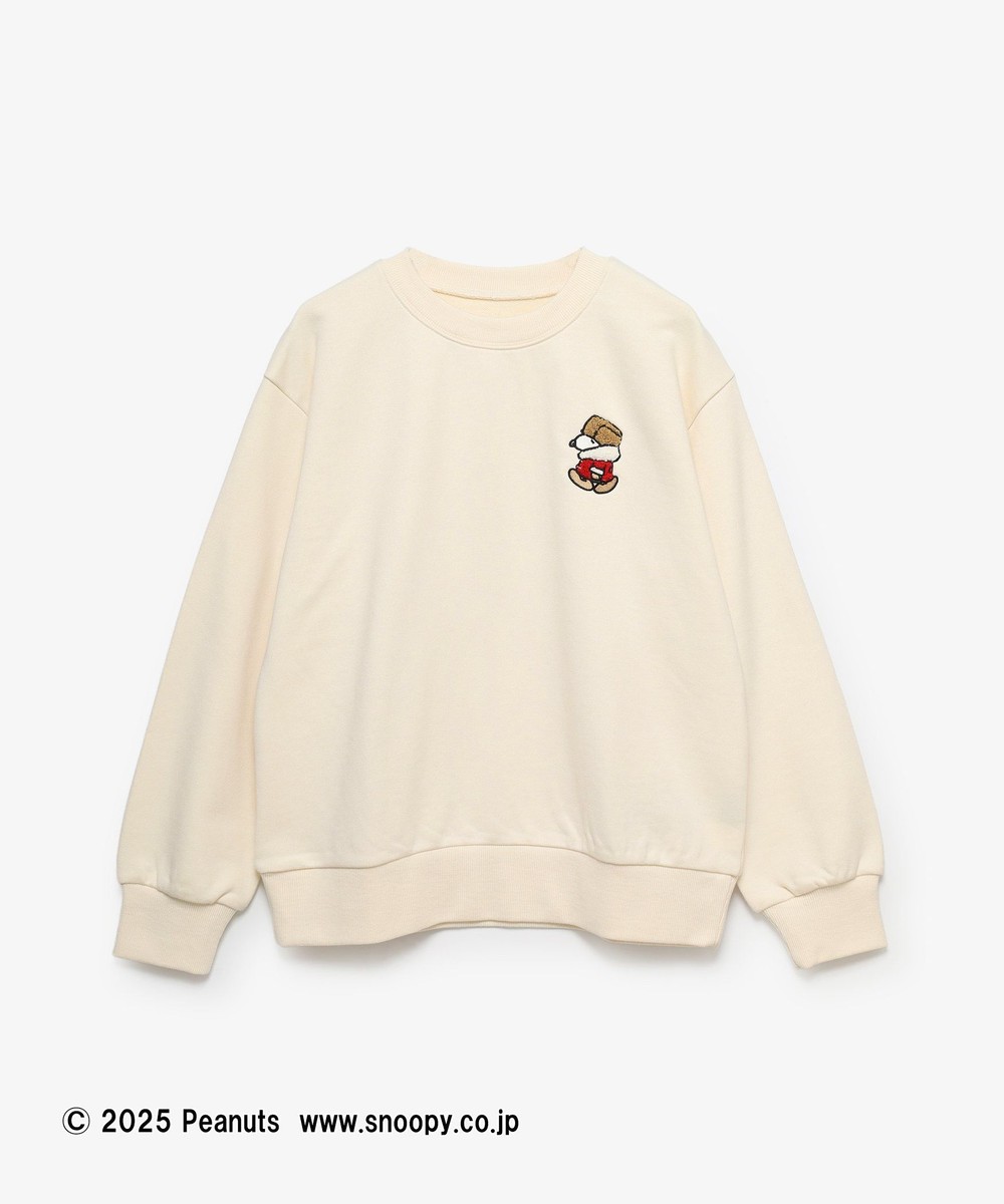 Tシャツ・カットソー 裏毛刺繍プルオーバー/PEANUTS/Afternoon Tea Original Tartans