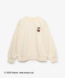 裏毛刺繍プルオーバー/PEANUTS/Afternoon Tea Original Tartans