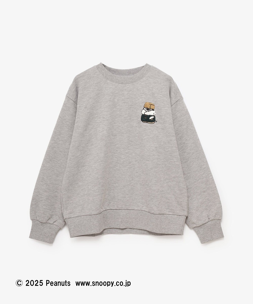 Tシャツ・カットソー 裏毛刺繍プルオーバー/PEANUTS/Afternoon Tea Original Tartans