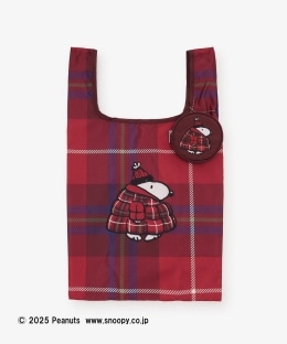 ポーチ付きショッピングバッグ/PEANUTS/Afternoon Tea Original Tartans