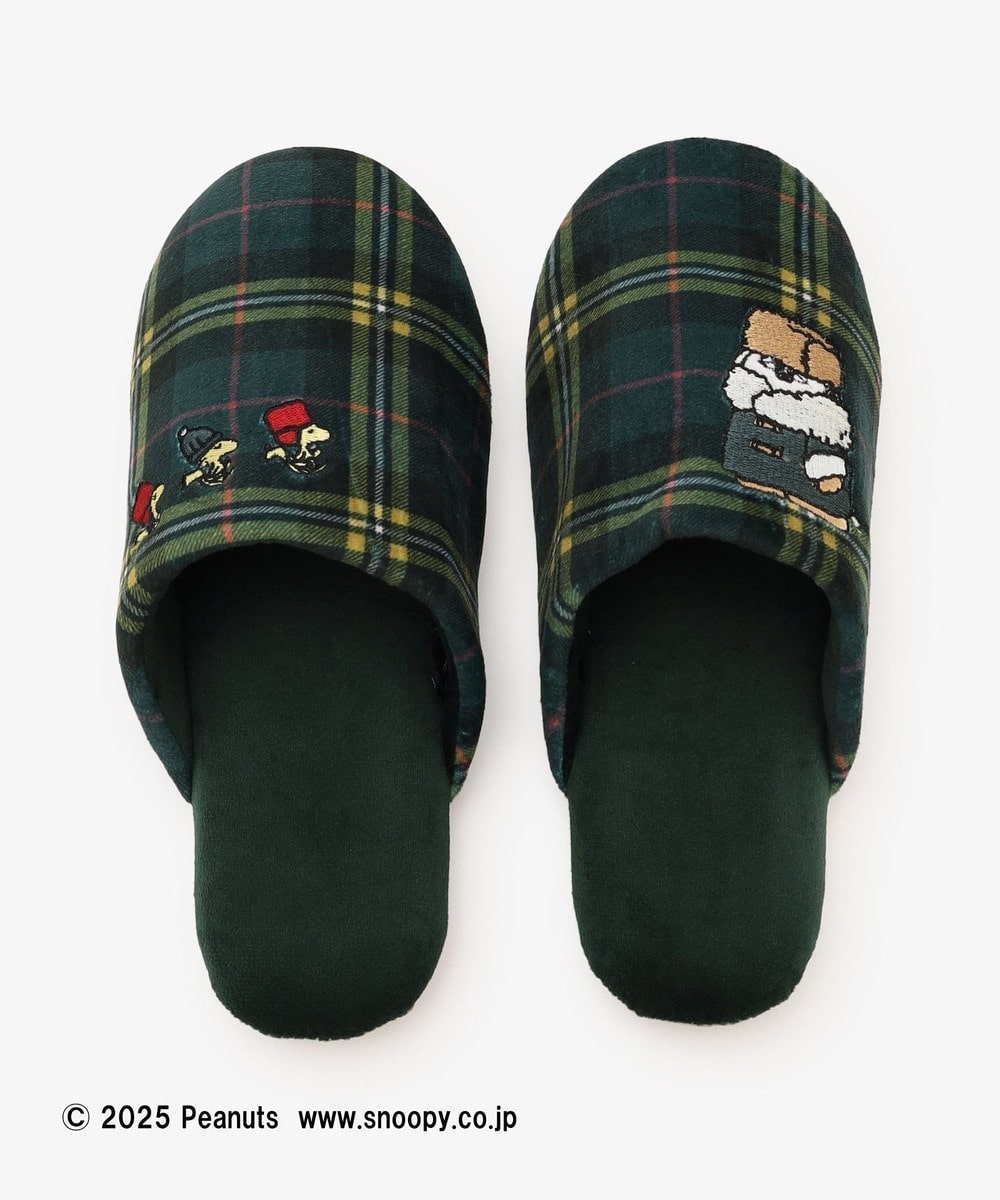 ルームシューズ・スリッパ ルームシューズ/PEANUTS/Afternoon Tea Original Tartans