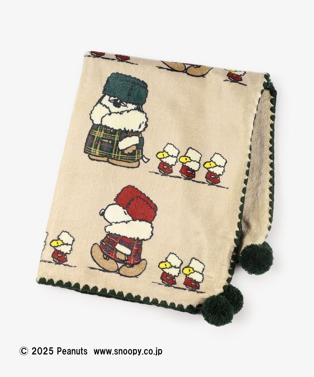 ブランケット・湯たんぽ リバーシブルブランケット/PEANUTS/Afternoon Tea Original Tartans