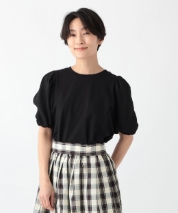 パフスリーブコンビプルオーバー