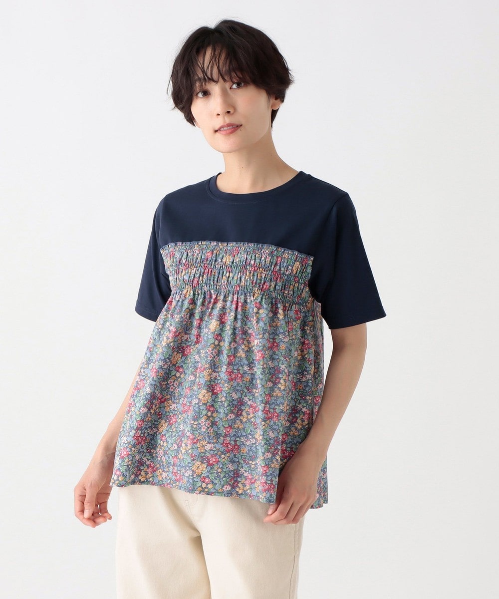 シャーリングプルオーバー/リバティプリント | アフタヌーンティー公式