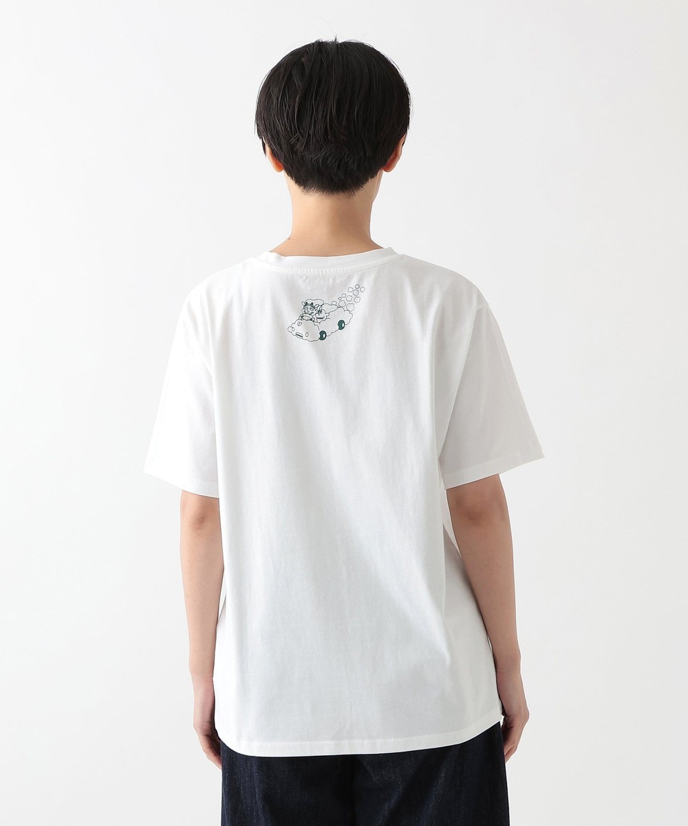 風神雷神図屏風デート プリントTシャツ ２枚 びじゅチューン！アフタヌーンティー プリントTシャツ/風神雷神図屏風デート/びじゅチューン