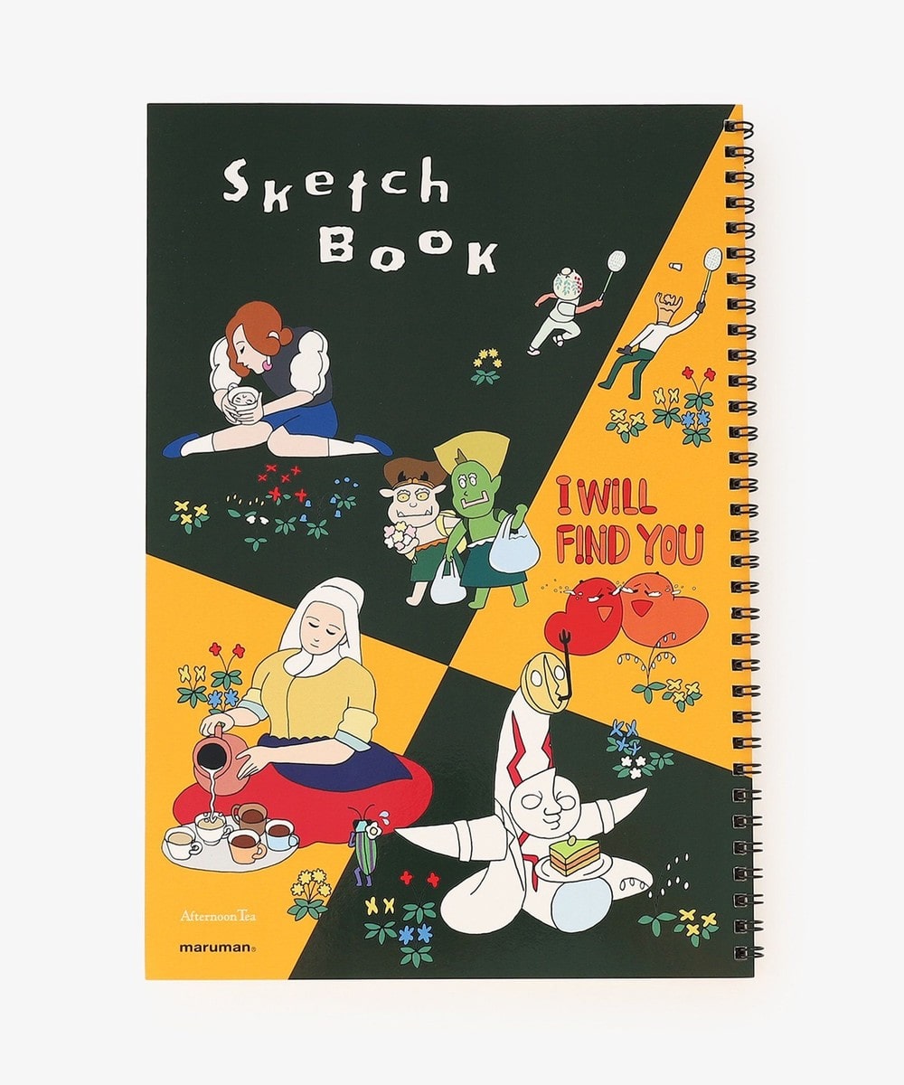 マルマン図案スケッチブックA4/びじゅチューン！ | アフタヌーンティー
