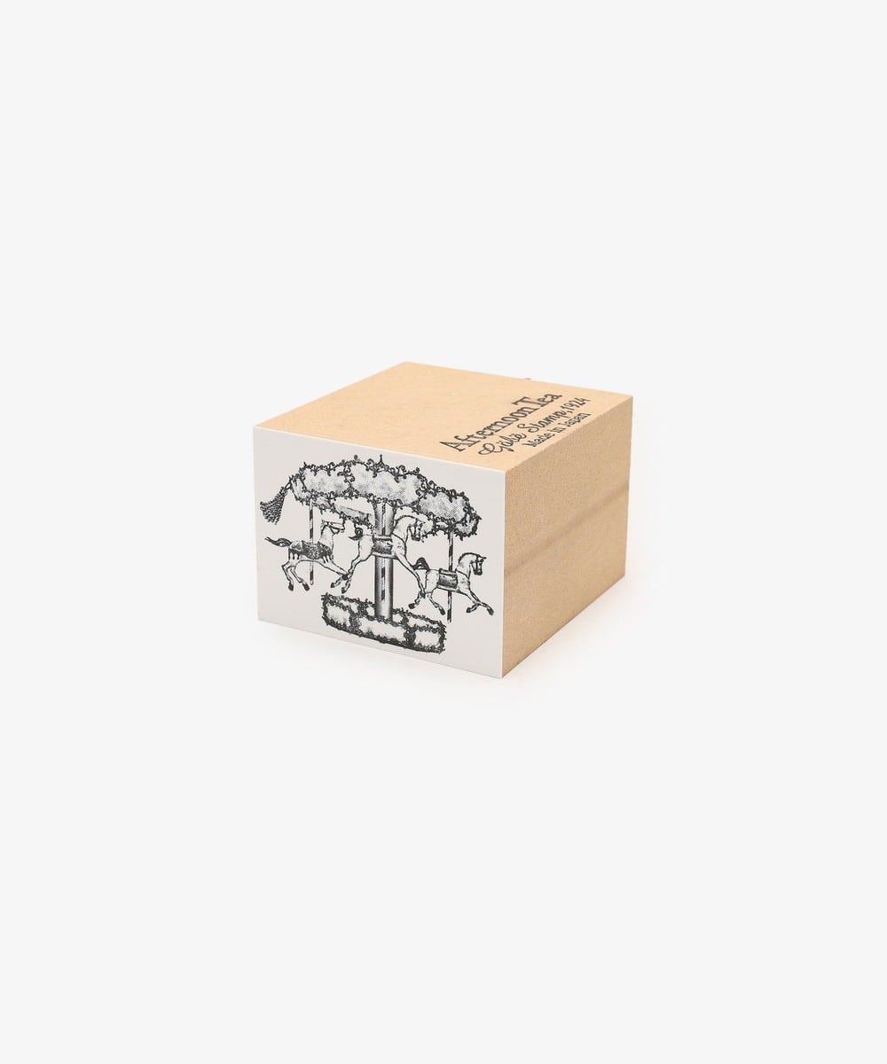 文房具・ステーショナリー小物 【オンラインストア限定】カルーセルスタンプ/gobe stamp