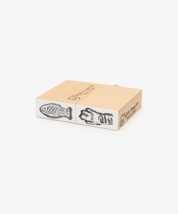 お魚&シマちゃんの手スタンプセット/gobe stamp