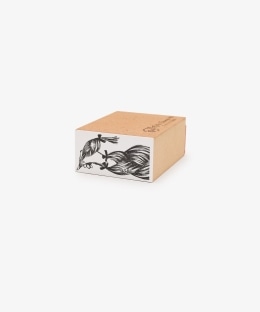 三つ編みスタンプ/ペン/gobe stamp