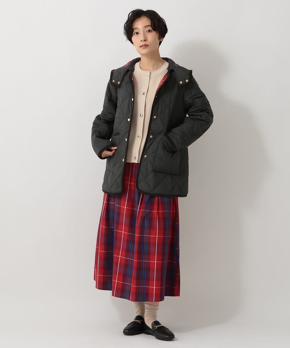 タータンチェック柄フード付きキルトジャケット/Afternoon Tea Original Tartans