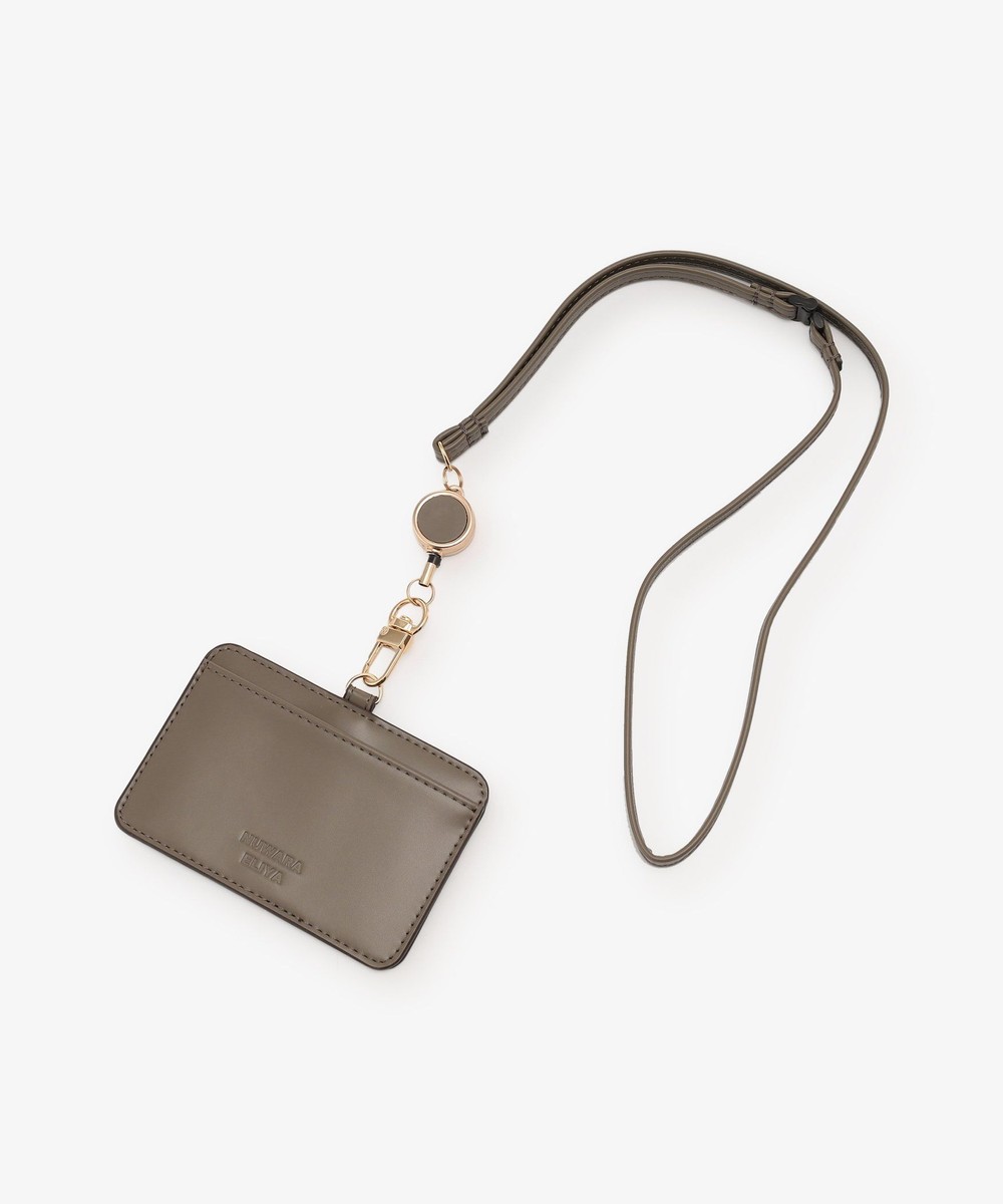 パスケース・IDケース タータンチェック柄コードリール付きIDケース/Afternoon Tea Original Tartans