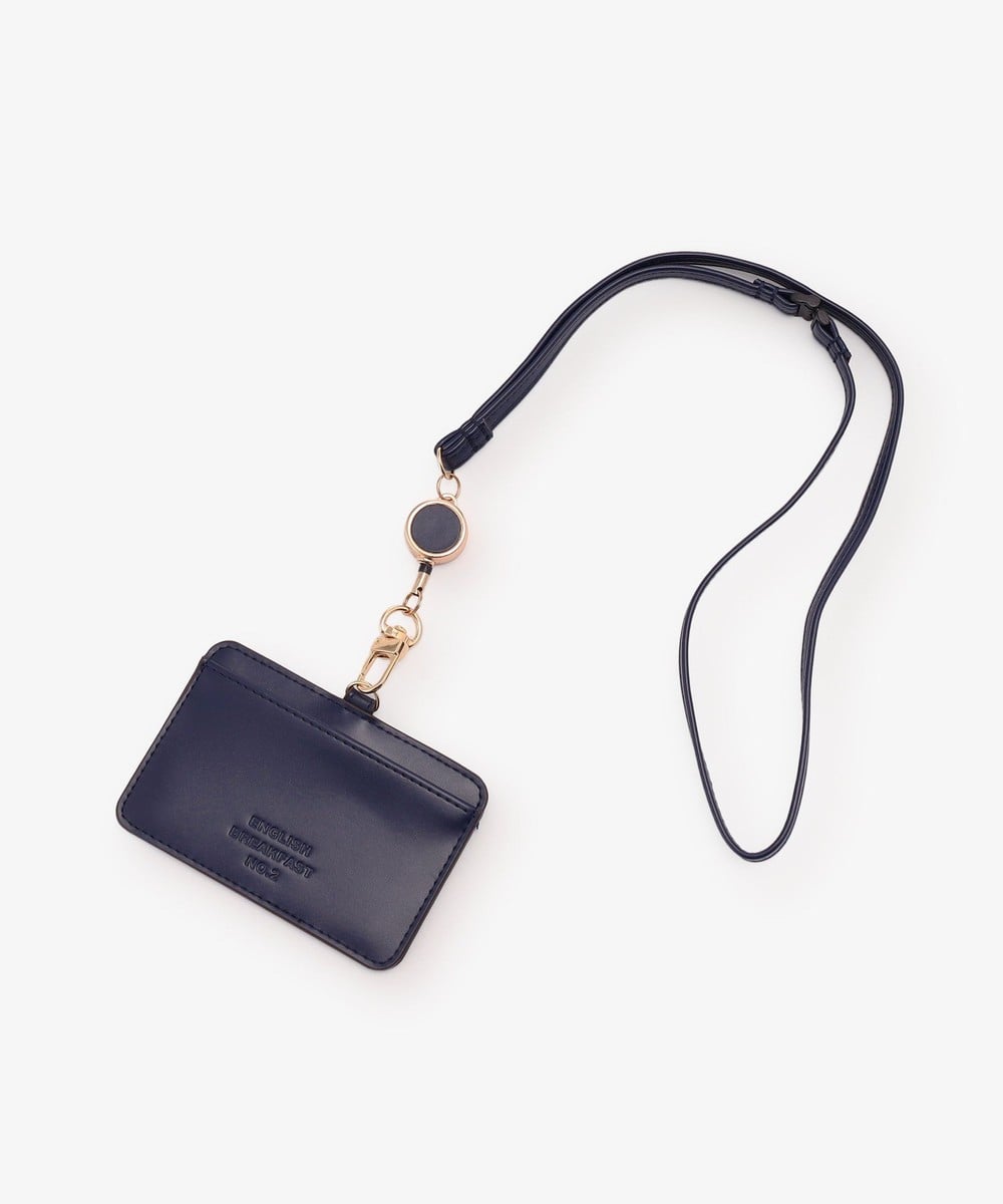 タータンチェック柄コードリール付きIDケース/Afternoon Tea Original