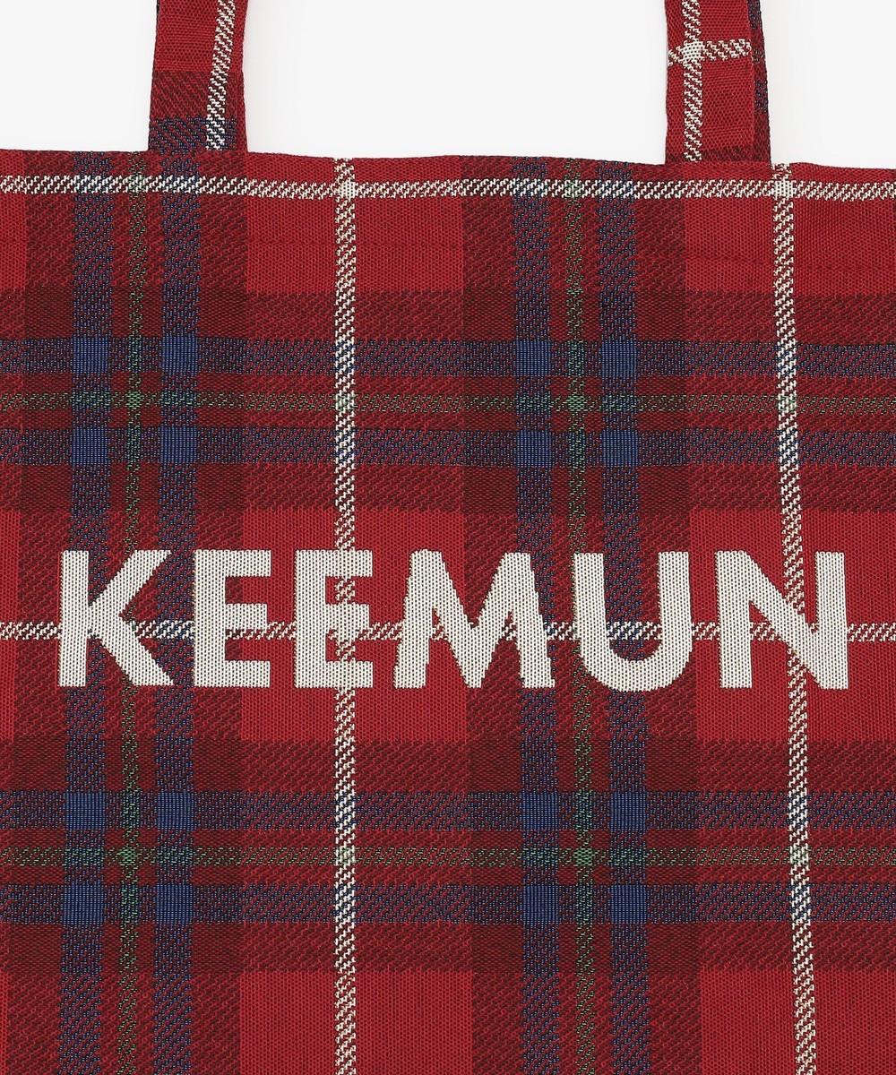 タータンチェック柄ジャカードトートバッグ/Afternoon Tea Original