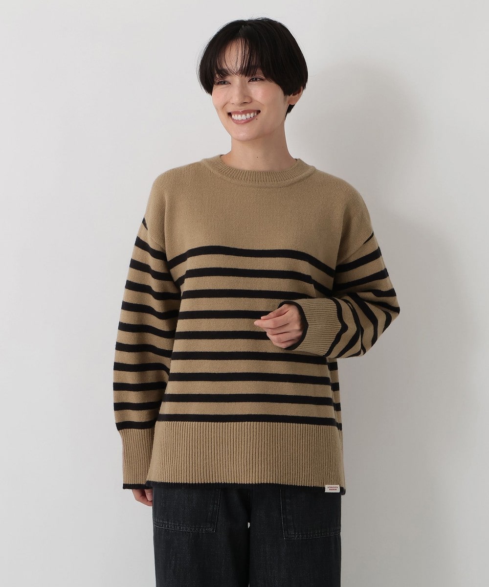 ニット MON JOURNALボーダーニットプルオーバー