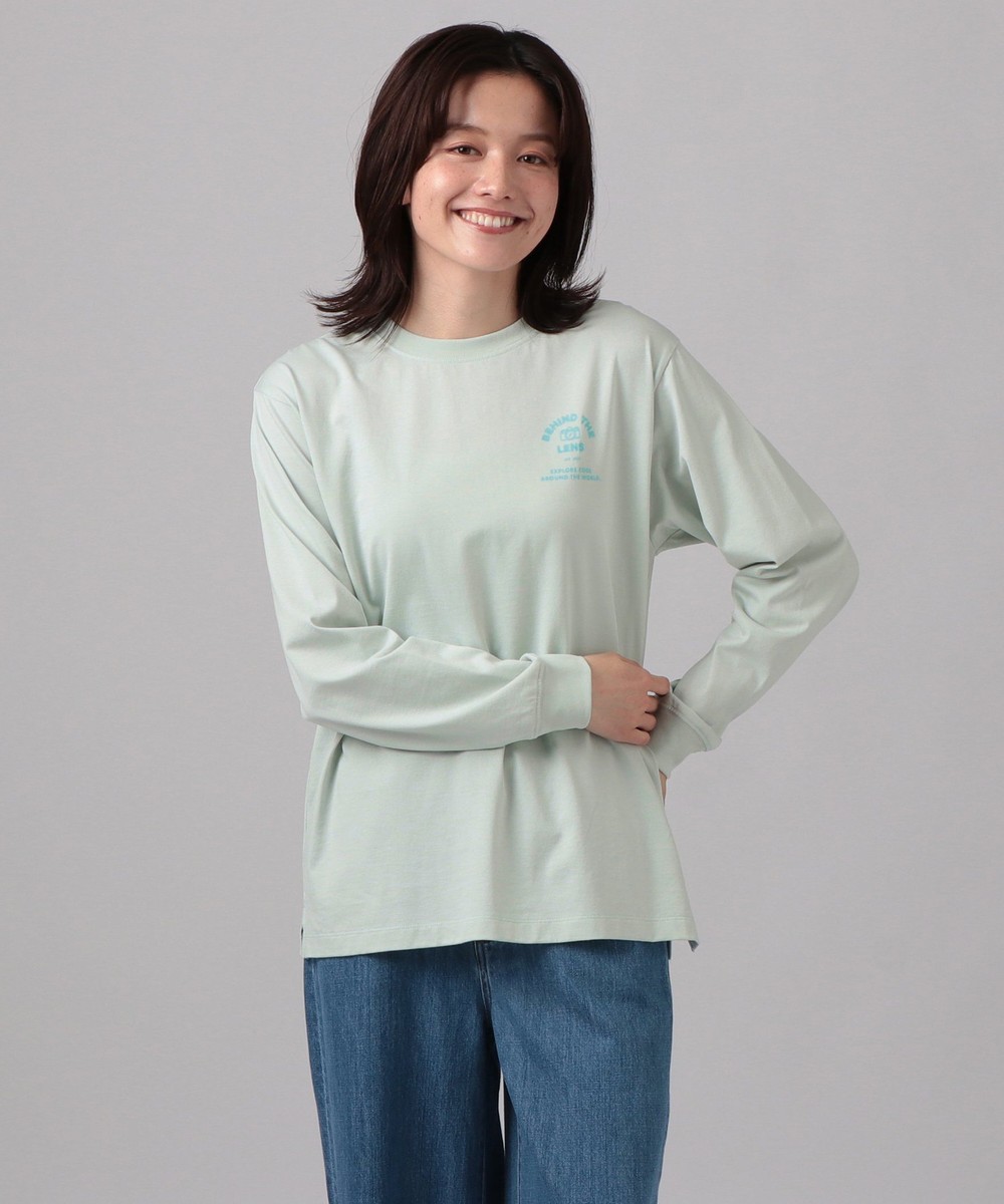 Tシャツ・カットソー プリントロングTシャツ/バン/Accidentally Wes Anderson