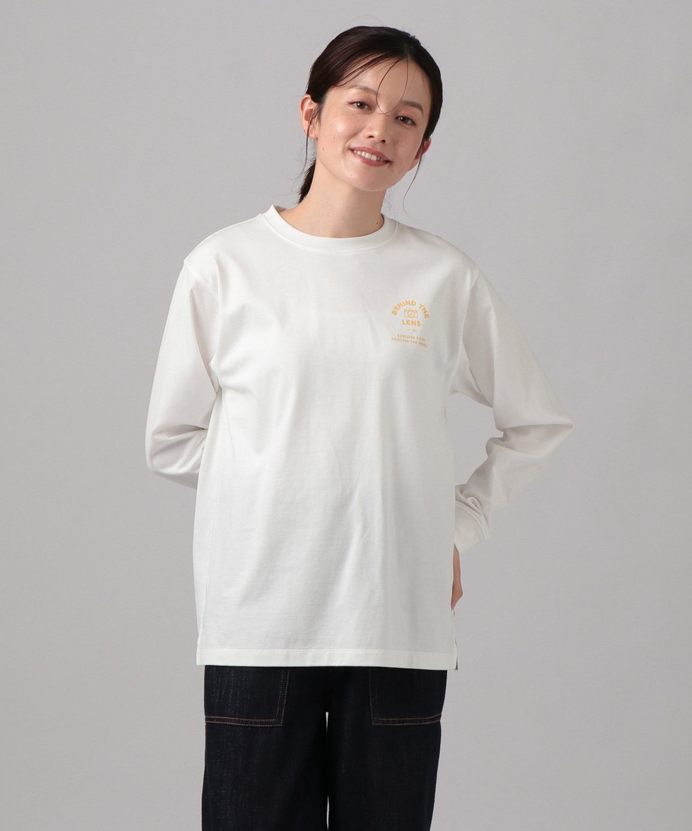 Tシャツ・カットソー プリントロングTシャツ/灯台/Accidentally Wes Anderson