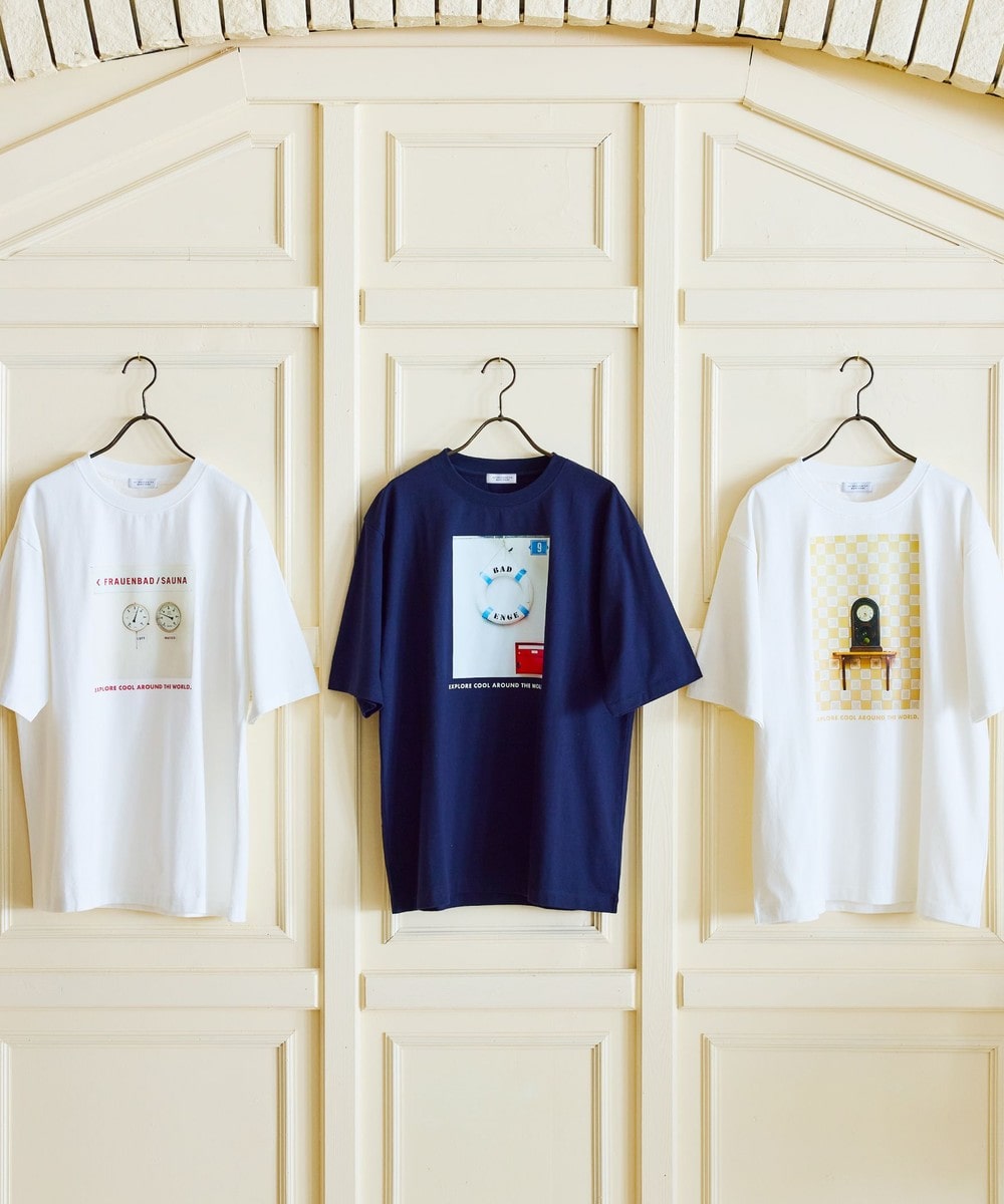 プリントTシャツ/サウナ/Accidentally Wes Anderson | アフタヌーン