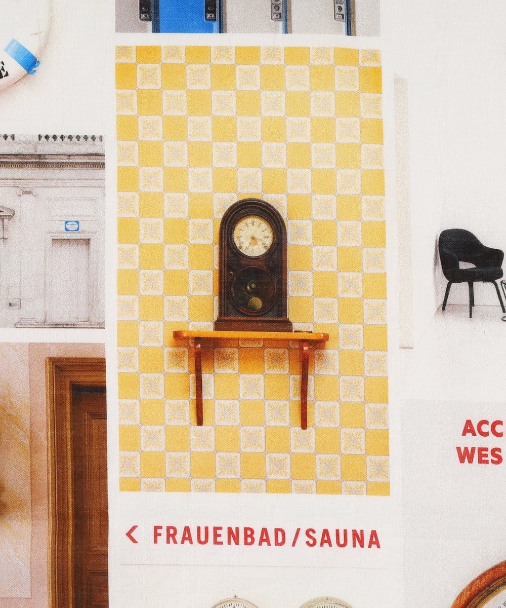 ハンカチ/コラージュ/Accidentally Wes Anderson | アフタヌーン