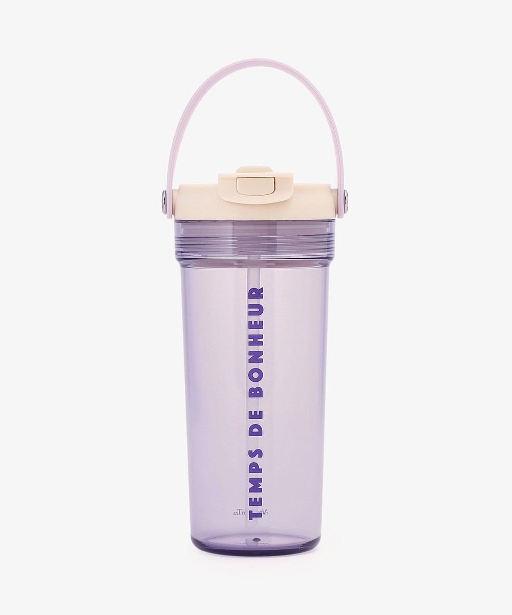 ステンレスボトル・ステンレスマグ・水筒 2WAYストロー付きクリアタンブラー 700ml