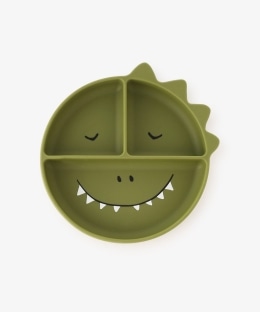 シリコーンプレート/Mr. Dino/trixie-baby