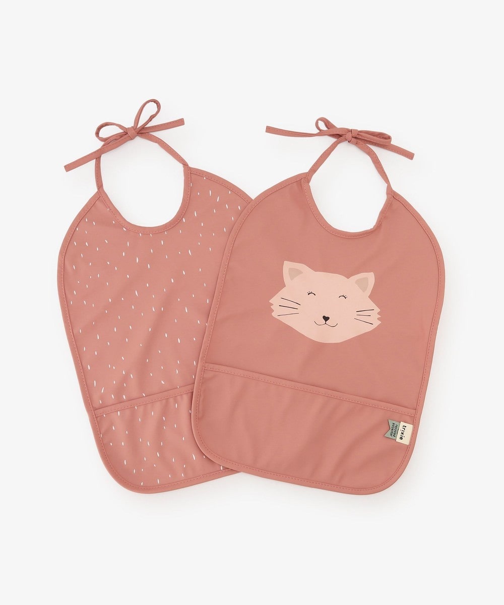 お食事グッズ・ベビーフード お食事エプロン 2枚セット/Mrs.Cat/trixie-baby