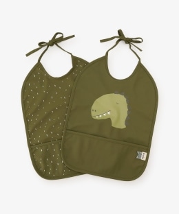 お食事エプロン 2枚セット/Mr.Dino/trixie-baby