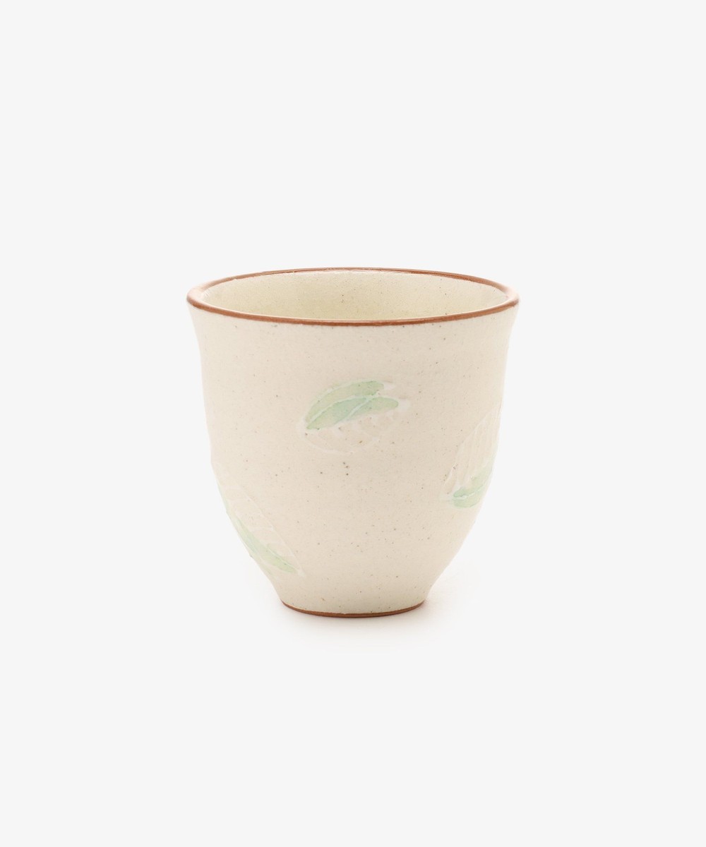 グラス・コップ・タンブラー 美濃焼イッチンリーフ湯呑