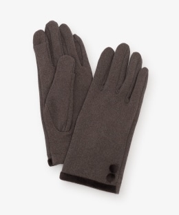 ストレッチベロアボタングローブ