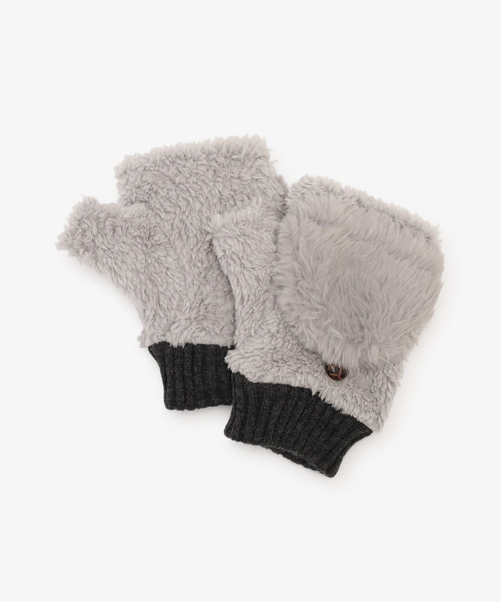 グローブ・手袋 フェイクファーキャップグローブ