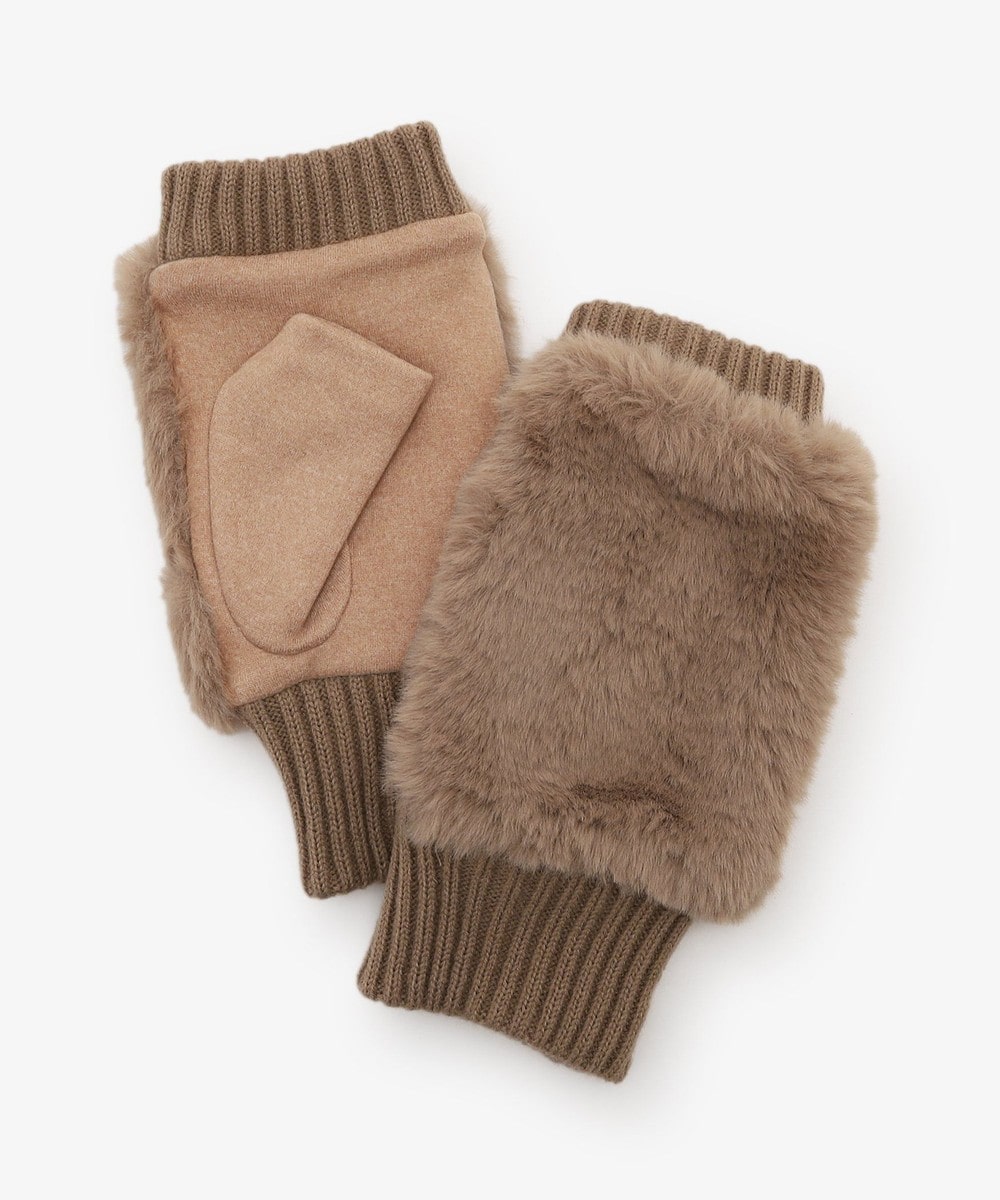 フェイクファー指なしグローブ | アフタヌーンティー公式通販サイト