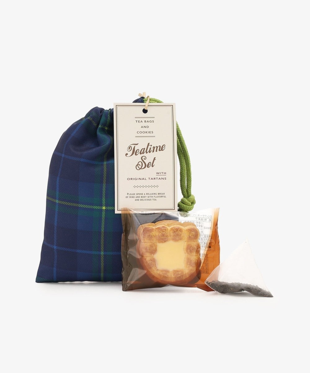 お菓子・食品 タータンチェック柄ティータイムセット/Afternoon Tea Original Tartans