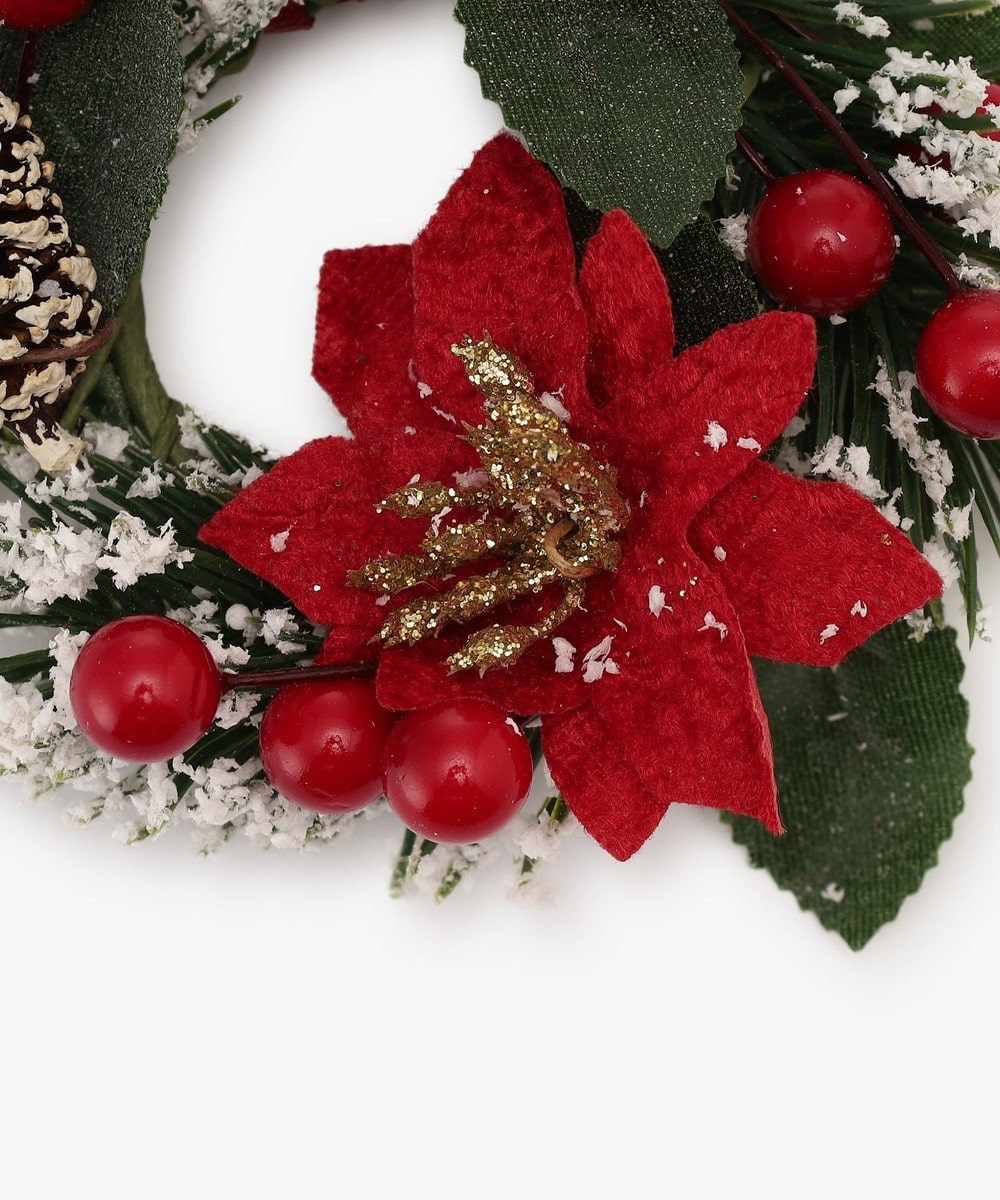 No.R5♡Sold outミニリース クリスマスリース ミニビーズリース No.R5♡Sold outミニリース クリスマスリース ミニビーズリース