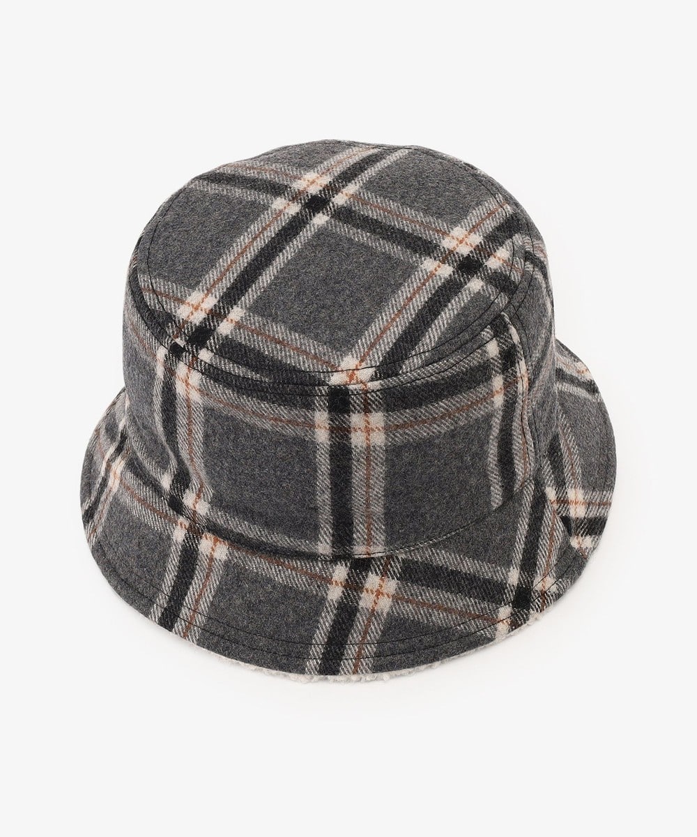 リバーシブルチェックバケットハット | アフタヌーンティー公式通販サイト