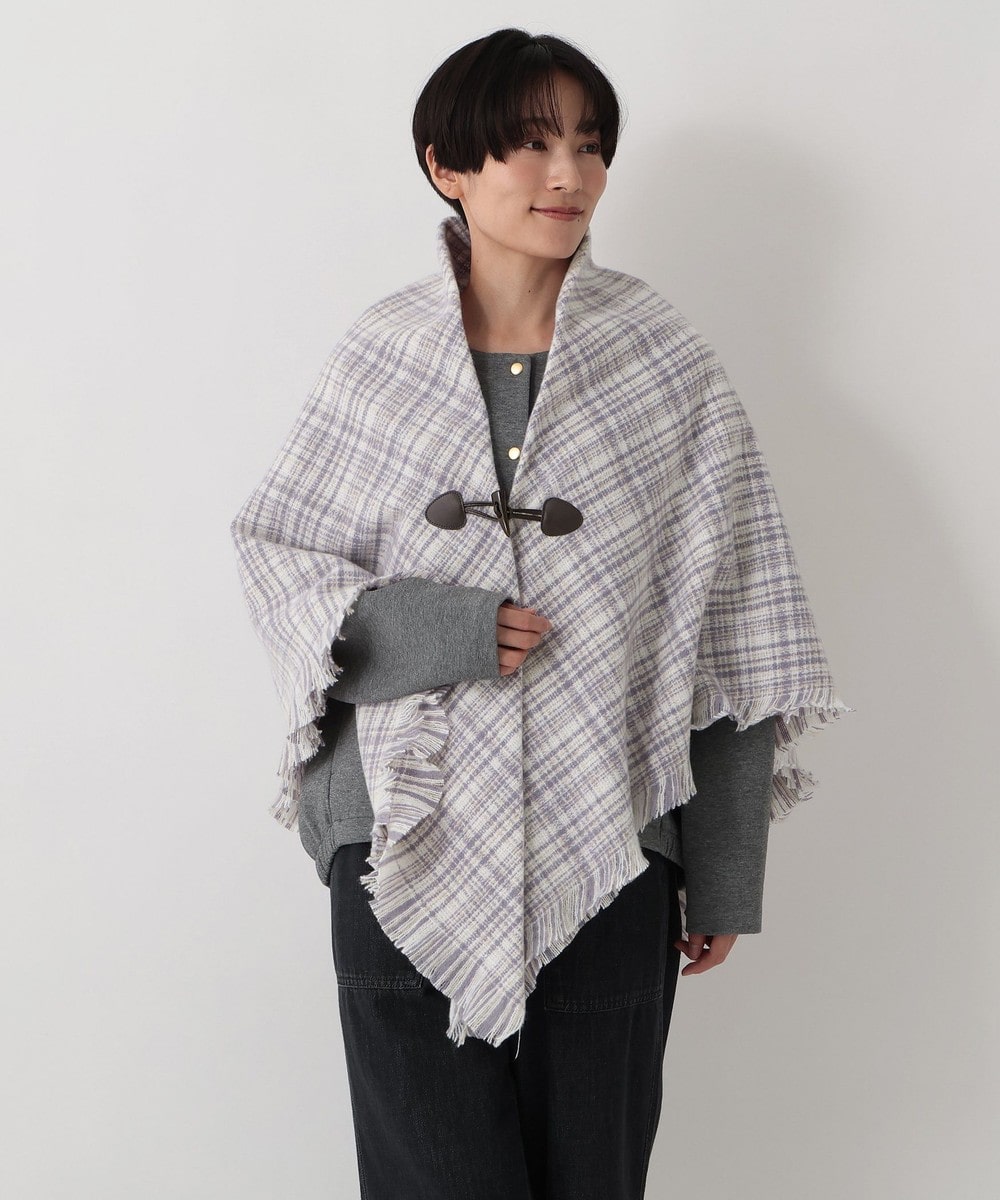 ANAYI チェック柄 ポンチョ ANAYI チェック柄 ポンチョ ANAYI チェック柄 ポンチョ