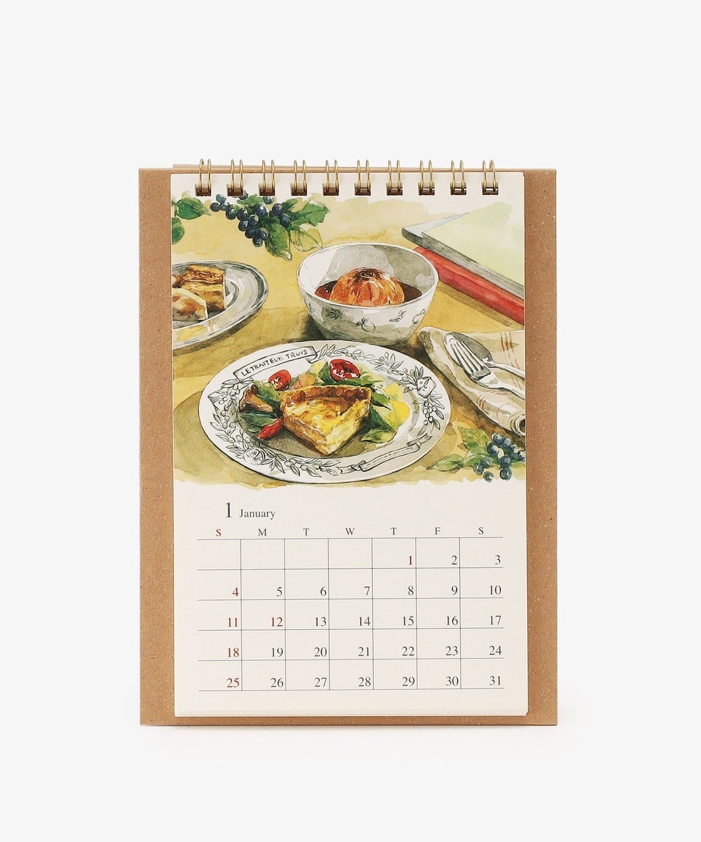 カレンダー 卓上水彩カレンダー