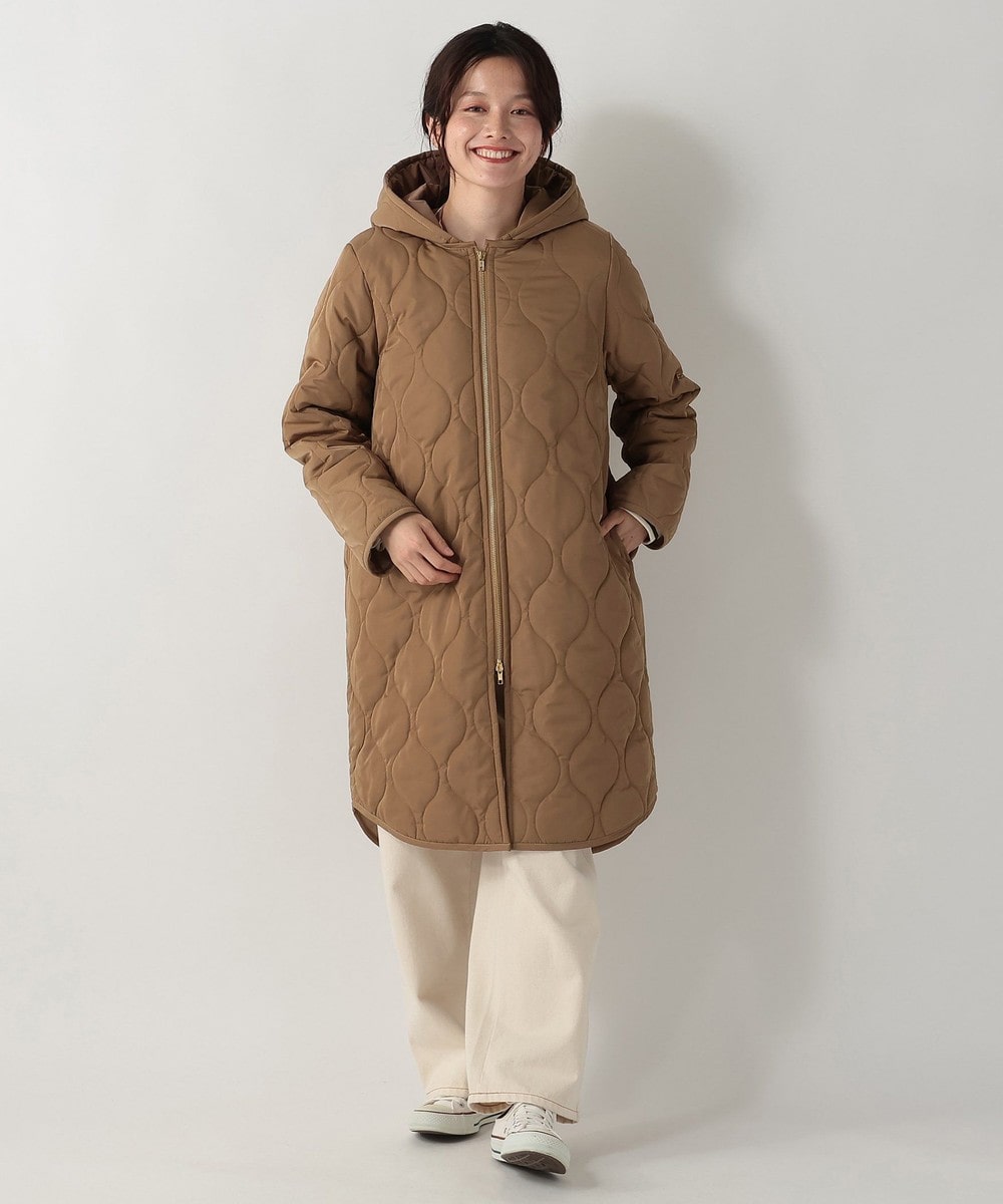 アウター 4WAYキルティングボアコート