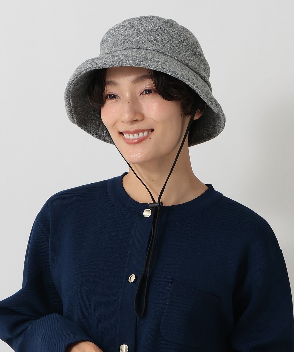 帽子 ツイードブルトンハット