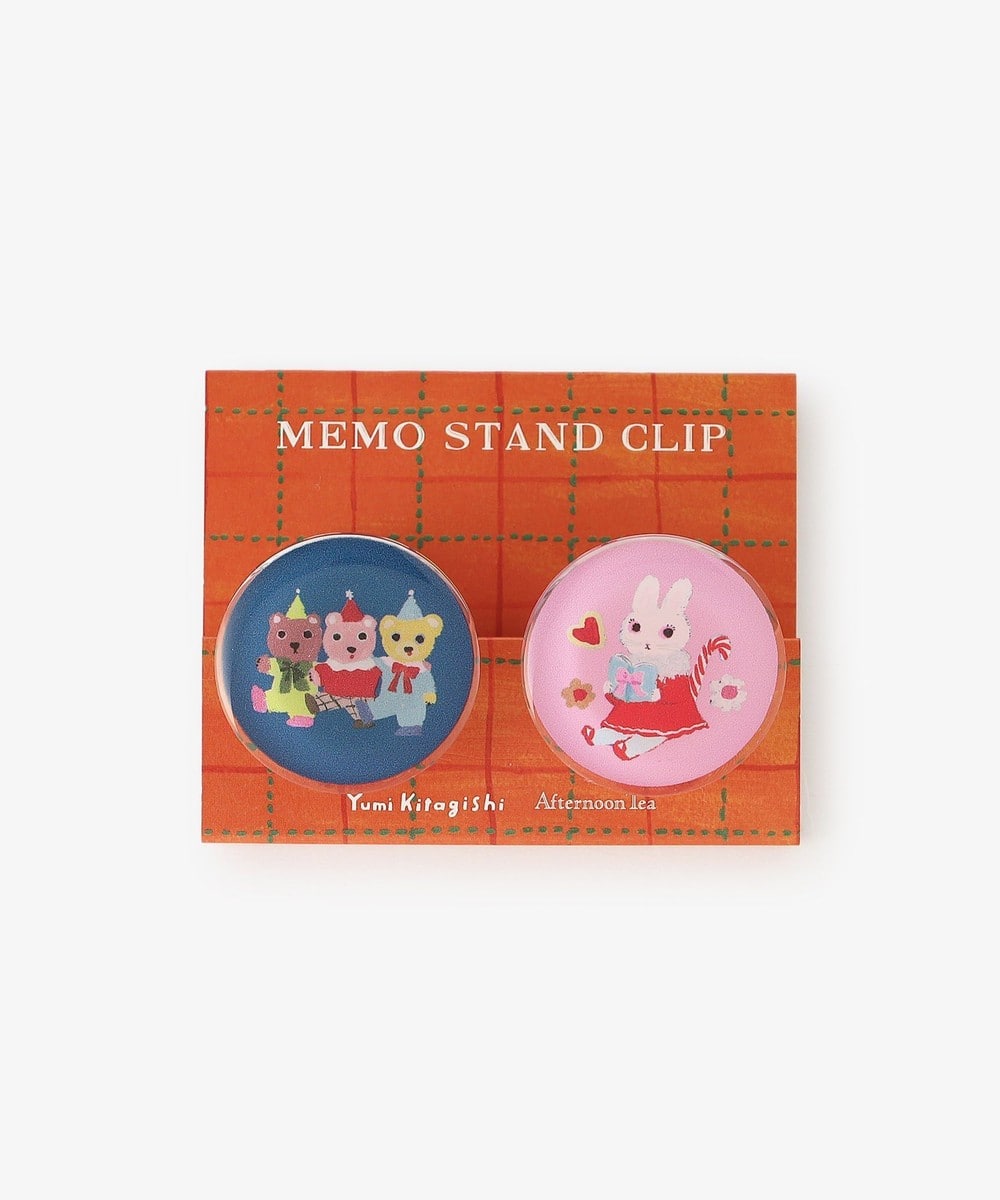文房具・ステーショナリー小物 メモスタンドクリップ/北岸由美